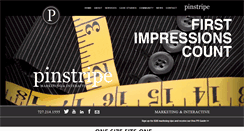 Desktop Screenshot of pinstripemarketing.com